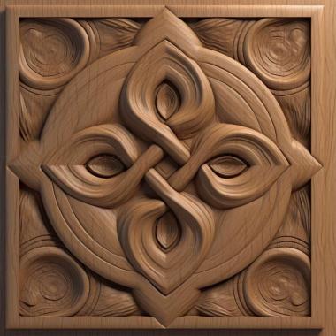 Patterns and decorations Tri6 Infinite 2 3d model
